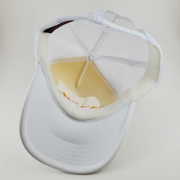 "Cool Wifey" Embroidered Foam Trucker Hat Baseball Cap White Unique Rare Adjust - Picture 5 of 7